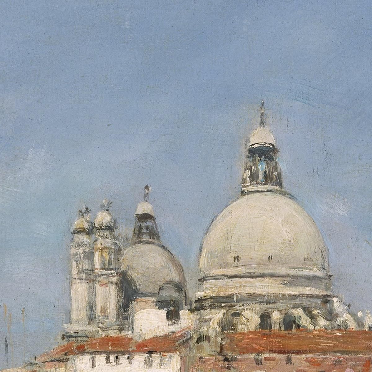 Venice Santa Maria Della Salute From San Giorgio Eugène Boudin ebd166 canvas print