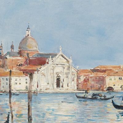 Venice Church Of San Giorgio Eugène Boudin ebd170 canvas print