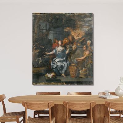 A Sacrifice To Pales Gerard de Lairesse gdl1 canvas print 