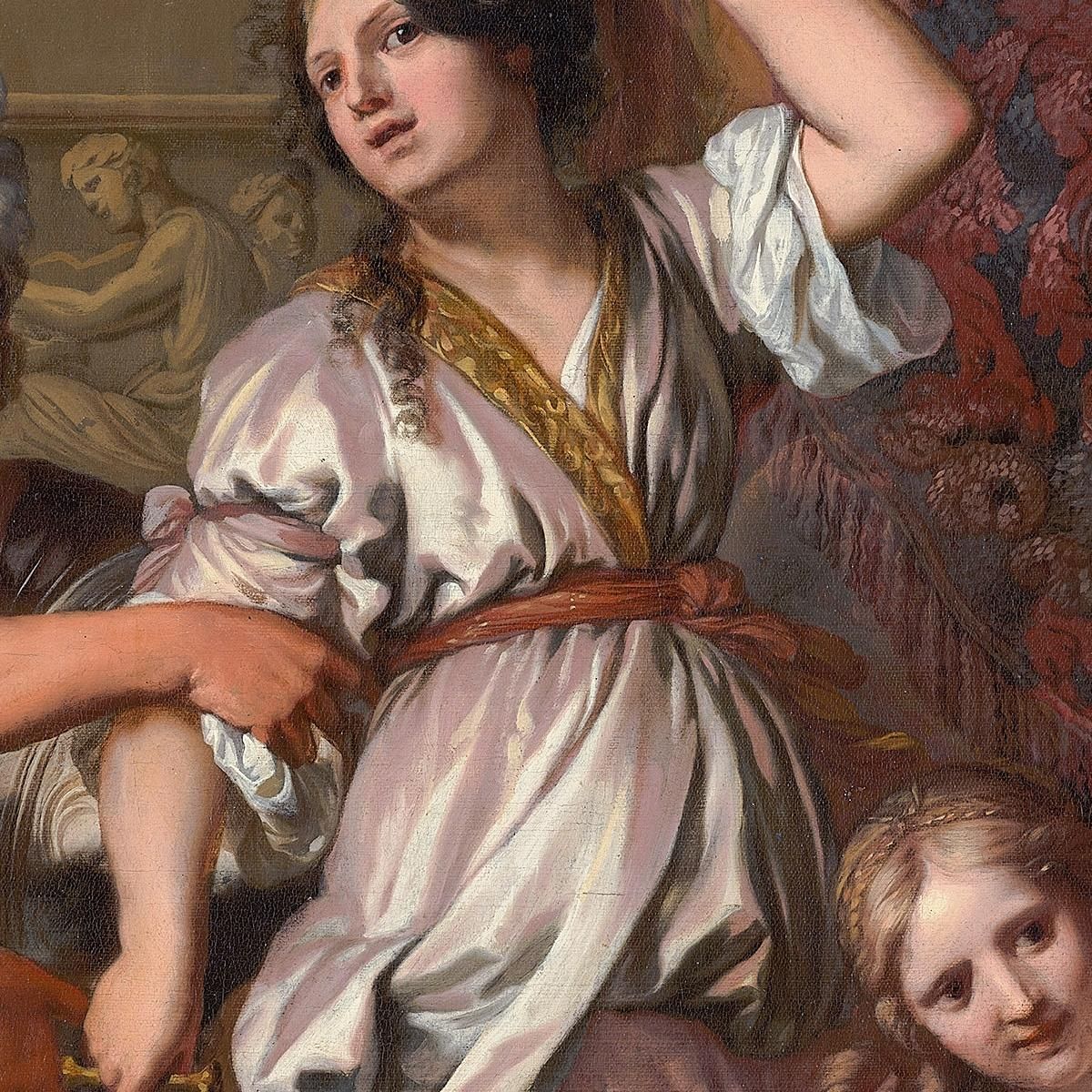 Achilles Discovered Among The Daughters Of Lycomedes Gerard de Lairesse gdl2 canvas print