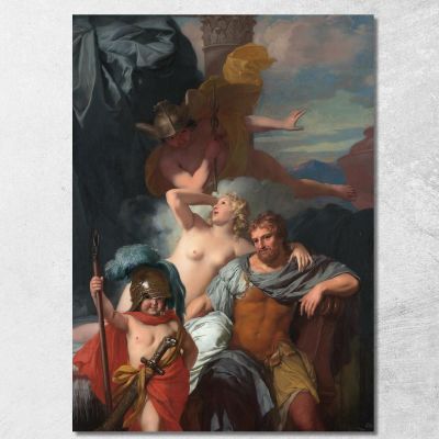 Mercury Ordering Calypso To Release Odysseus Gerard de Lairesse gdl20 canvas print 