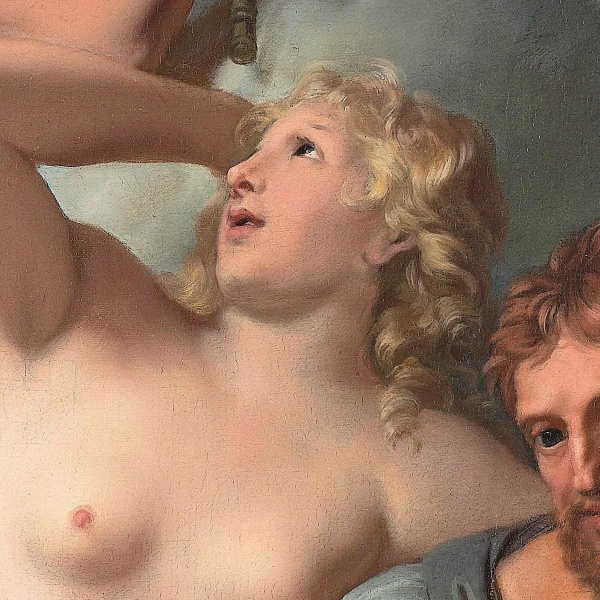 Mercury Ordering Calypso To Release Odysseus Gerard de Lairesse gdl20 canvas print