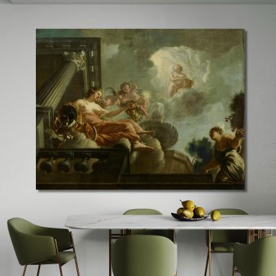 Religio Favors Abundance: Allegorical Representation Of The Care Of Lepers And Simpletons Gerard de Lairesse gdl23 canvas print