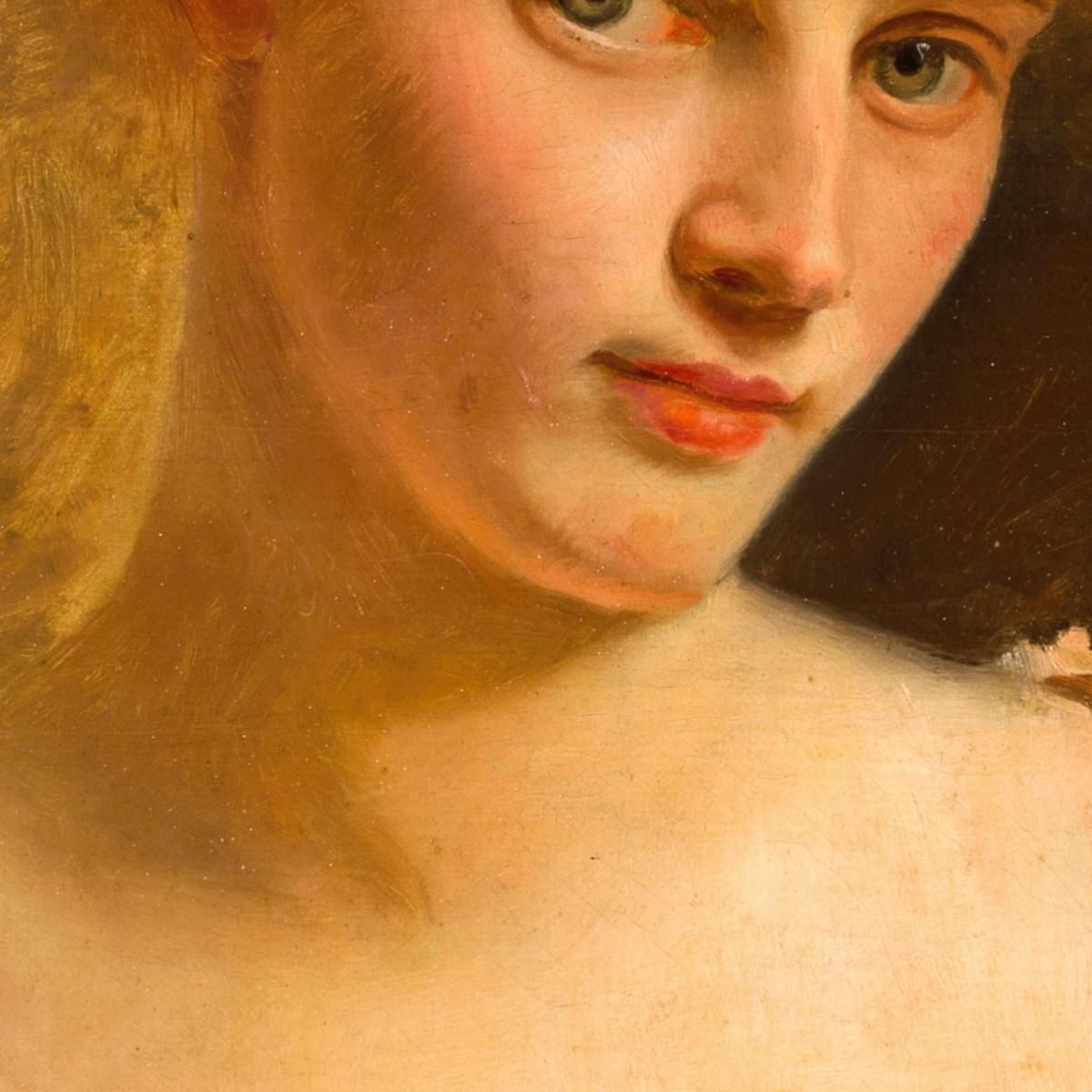 A Blonde Beauty Gustave Jean Jacquet gjj1 canvas print