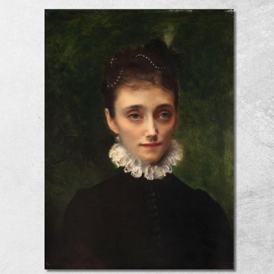 La Duchesse De Talleyrand-Périgord Gustave Jean Jacquet gjj15 canvas print 