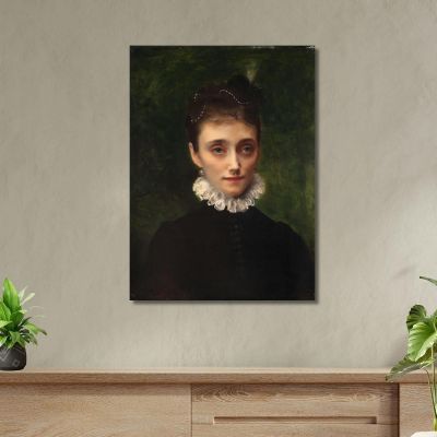 La Duchesse De Talleyrand-Périgord Gustave Jean Jacquet gjj15 canvas print 