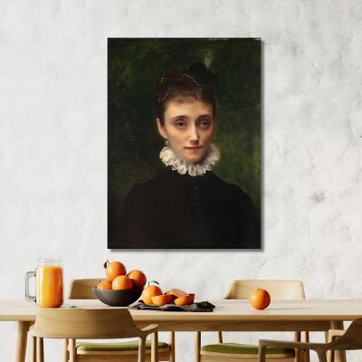 La Duchesse De Talleyrand-Périgord Gustave Jean Jacquet gjj15 canvas print 