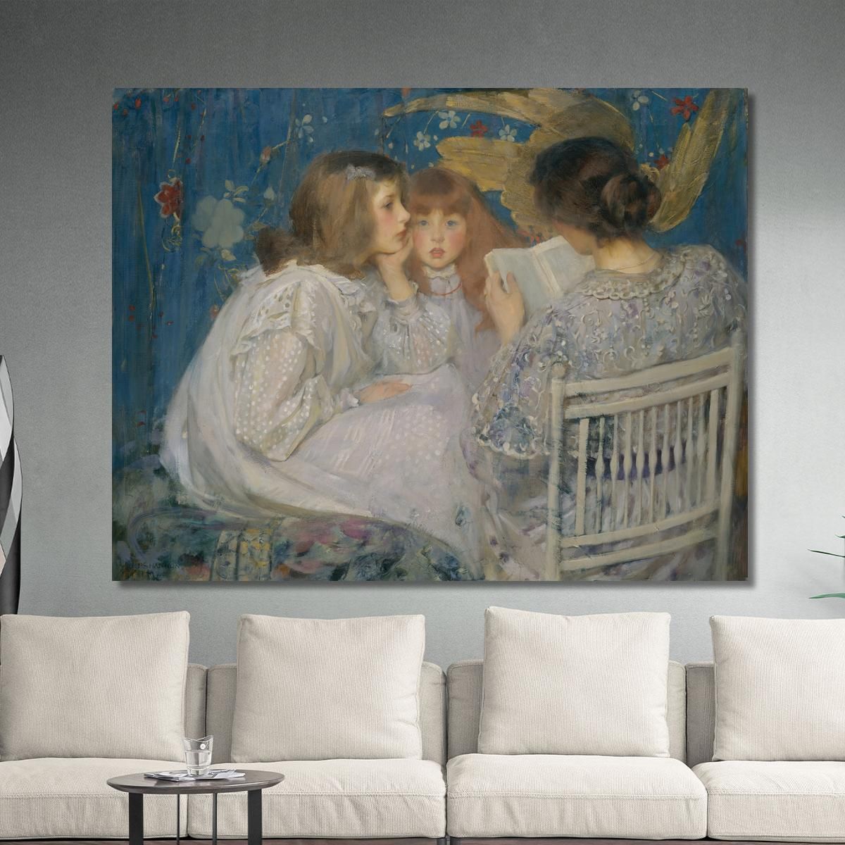 Jungle Tales (Contes De La Jungle) James Jebusa Shannon jjs8 canvas print 