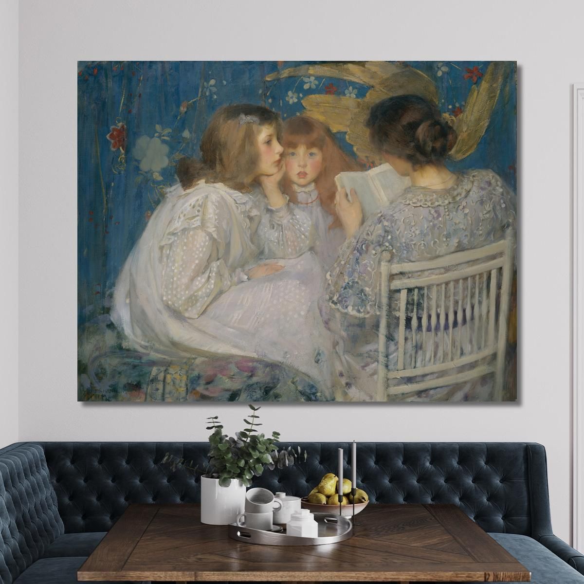 Jungle Tales (Contes De La Jungle) James Jebusa Shannon jjs8 canvas print 