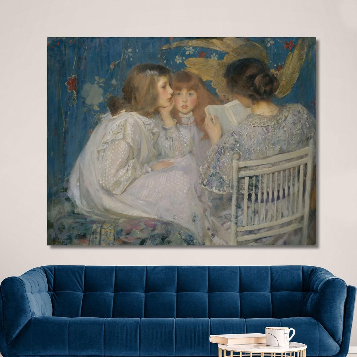 Jungle Tales (Contes De La Jungle) James Jebusa Shannon jjs8 canvas print 