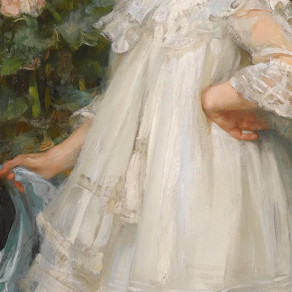 Portrait Of A Girl James Jebusa Shannon jjs20 canvas print