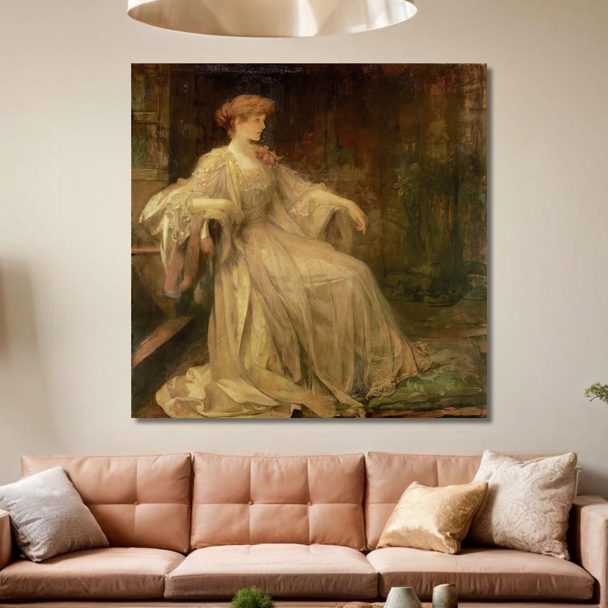 Portrait Of Violet Marchioness Of Granby James Jebusa Shannon jjs29 canvas print 