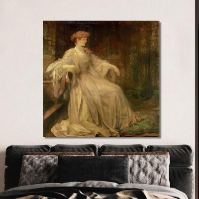 Portrait Of Violet Marchioness Of Granby James Jebusa Shannon jjs29 canvas print 