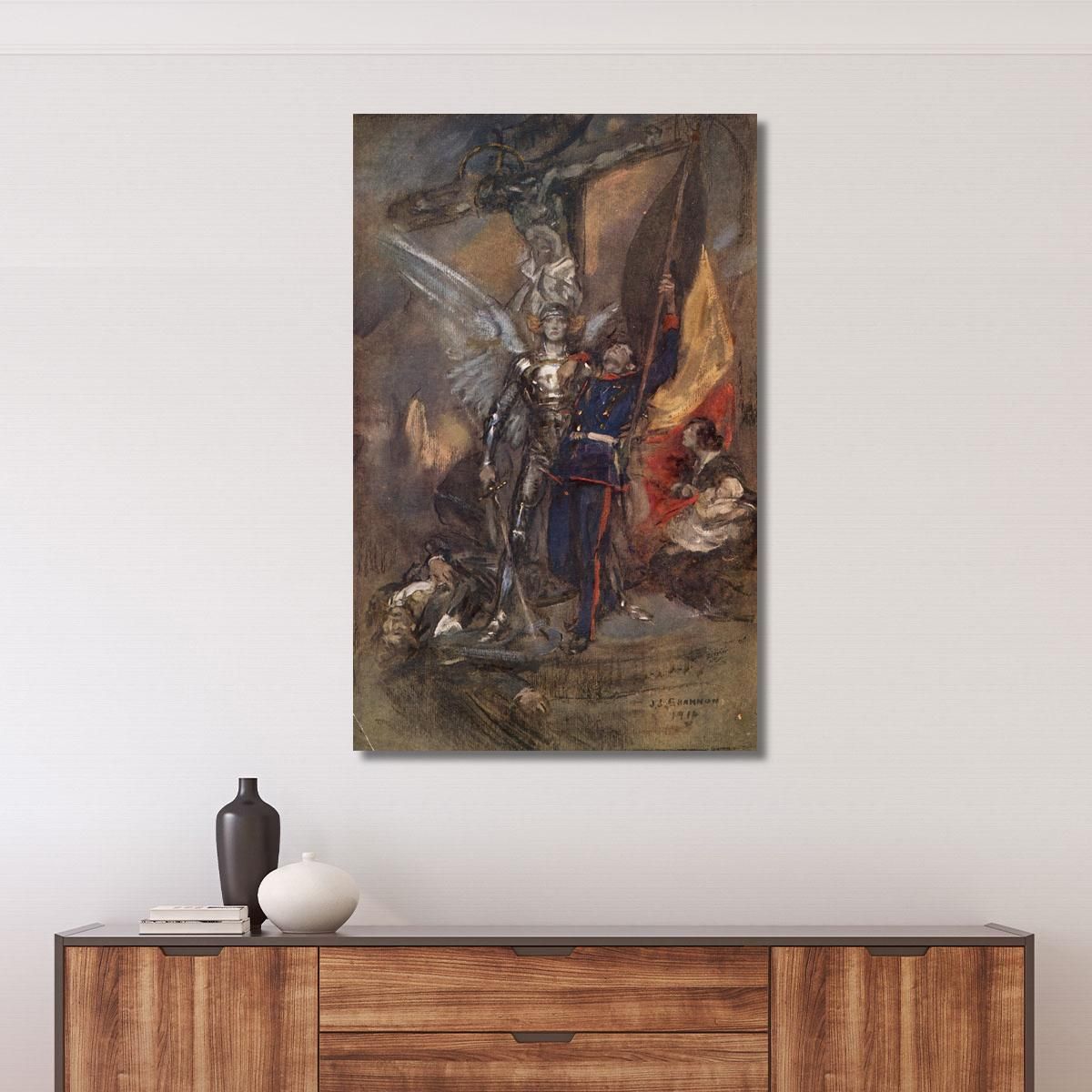 St. Michael Of Belgium James Jebusa Shannon jjs34 canvas print 
