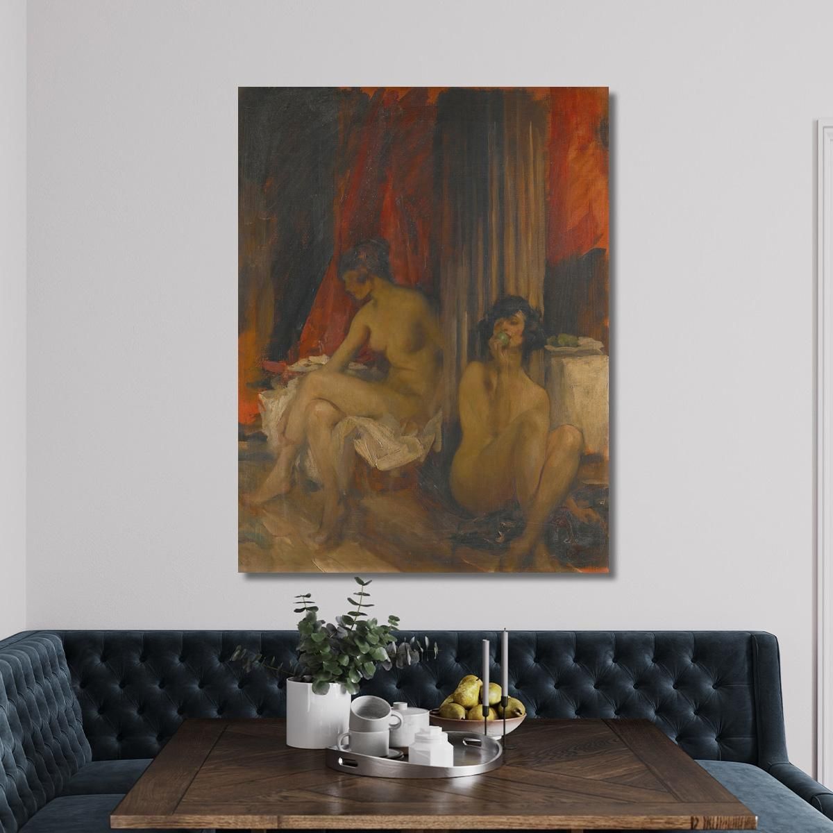 The Green Apple James Jebusa Shannon jjs41 canvas print 
