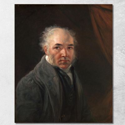 Self-Portrait James Ward jwr33 canvas print 