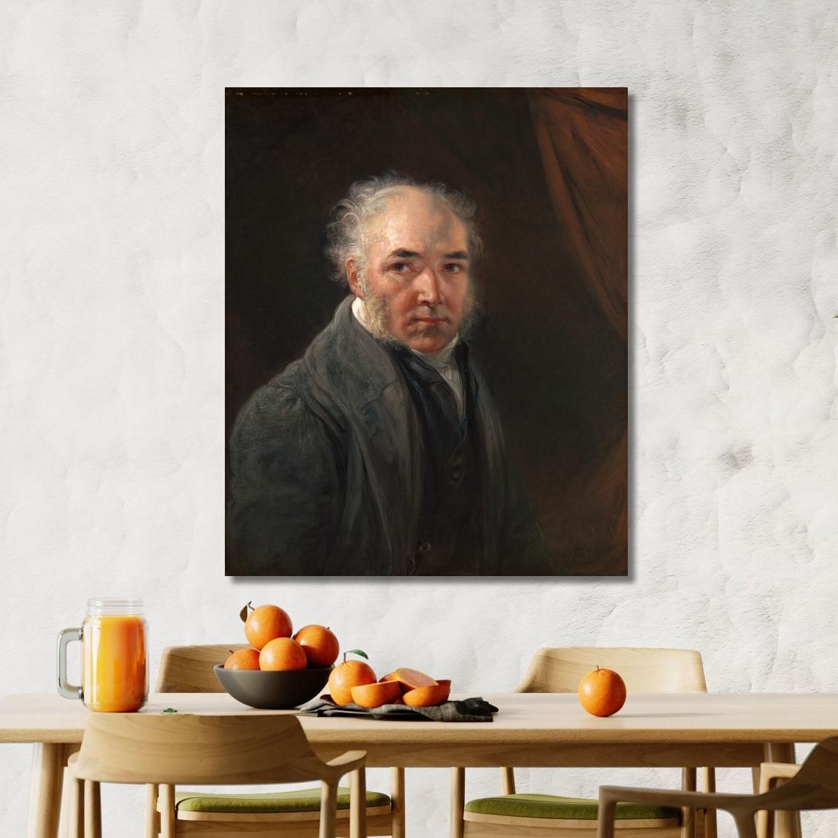 Self-Portrait James Ward jwr33 canvas print 