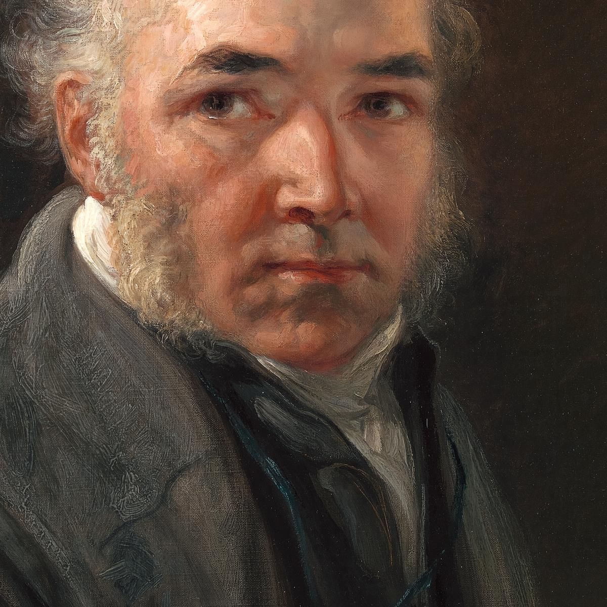 Self-Portrait James Ward jwr33 canvas print