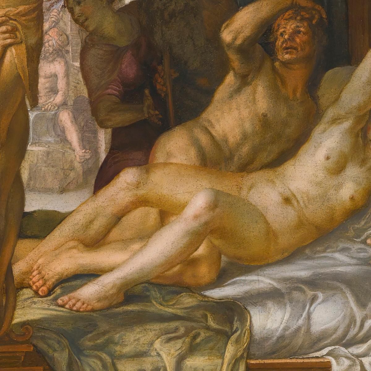Mars And Venus Surprised By Vulcan 3 Joachim Wtewael jwl10 canvas print