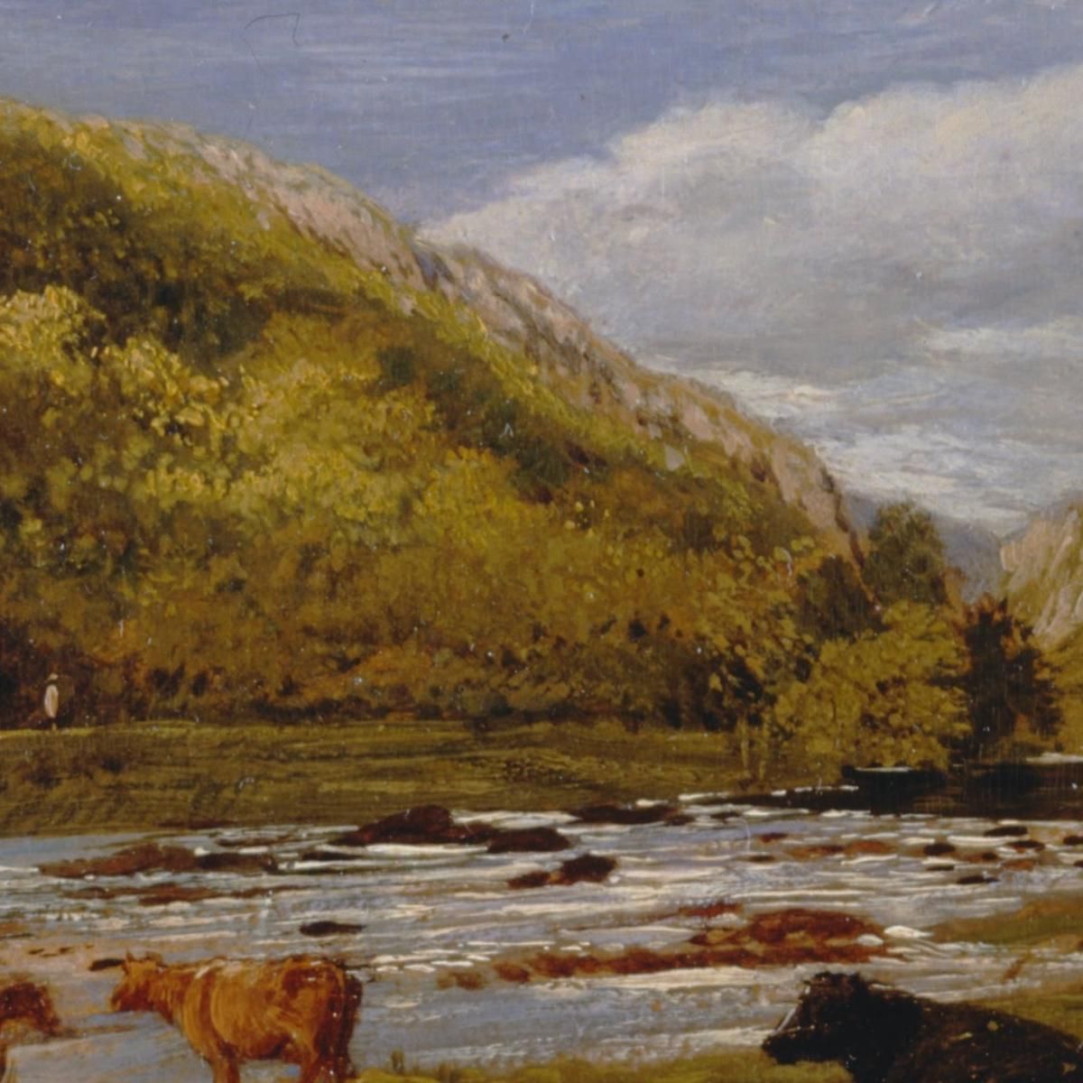 In Dovedale 2 John Linnell jln13 canvas print