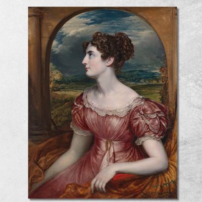 Miss Puxley John Linnell jln18 canvas print 