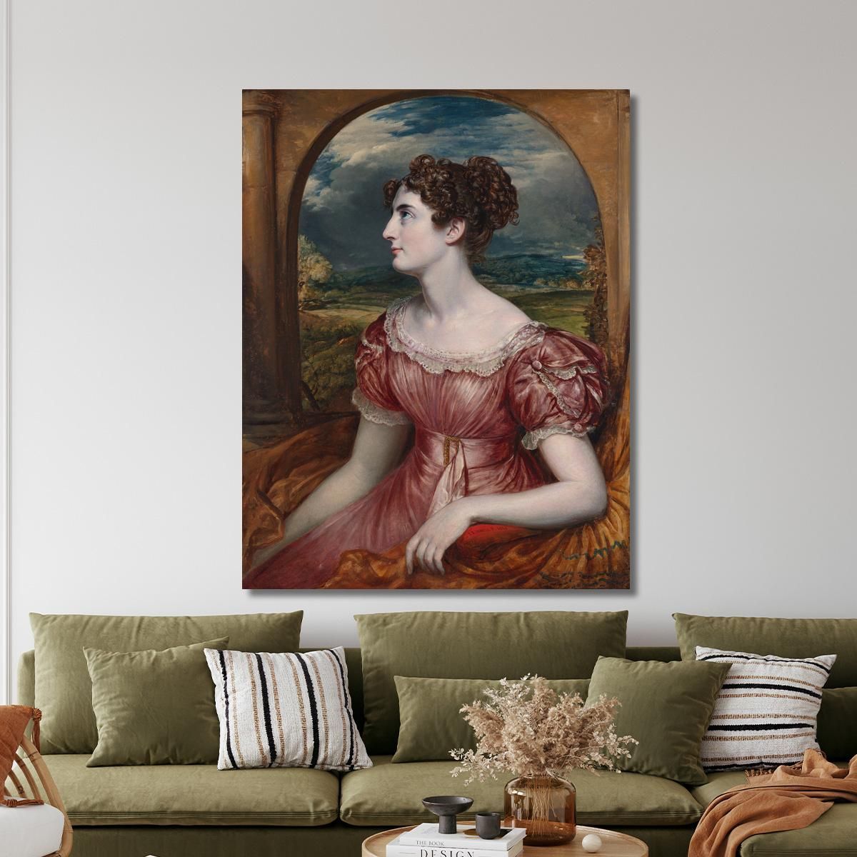 Miss Puxley John Linnell jln18 canvas print 