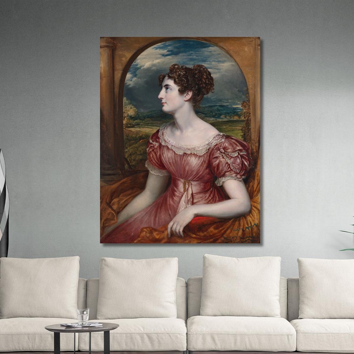 Miss Puxley John Linnell jln18 canvas print 