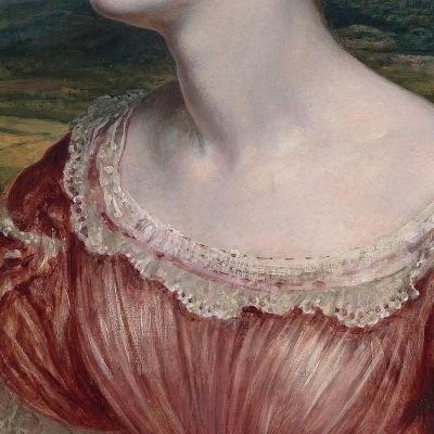 Miss Puxley John Linnell jln18 canvas print