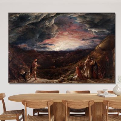 Noah The Eve Of The Deluge John Linnell jln22 canvas print 