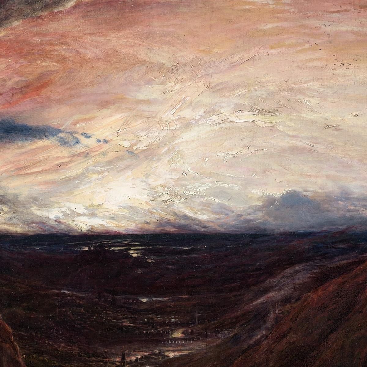 Noah The Eve Of The Deluge John Linnell jln22 canvas print