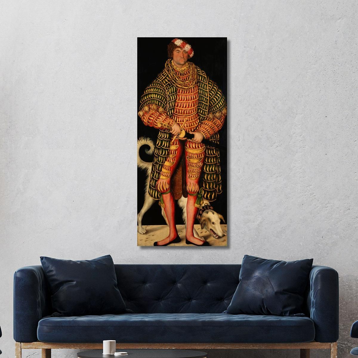 Duke Henry The Pious Lucas Cranach the Elder lce17 canvas print 