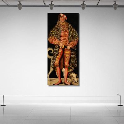 Duke Henry The Pious Lucas Cranach the Elder lce17 canvas print 