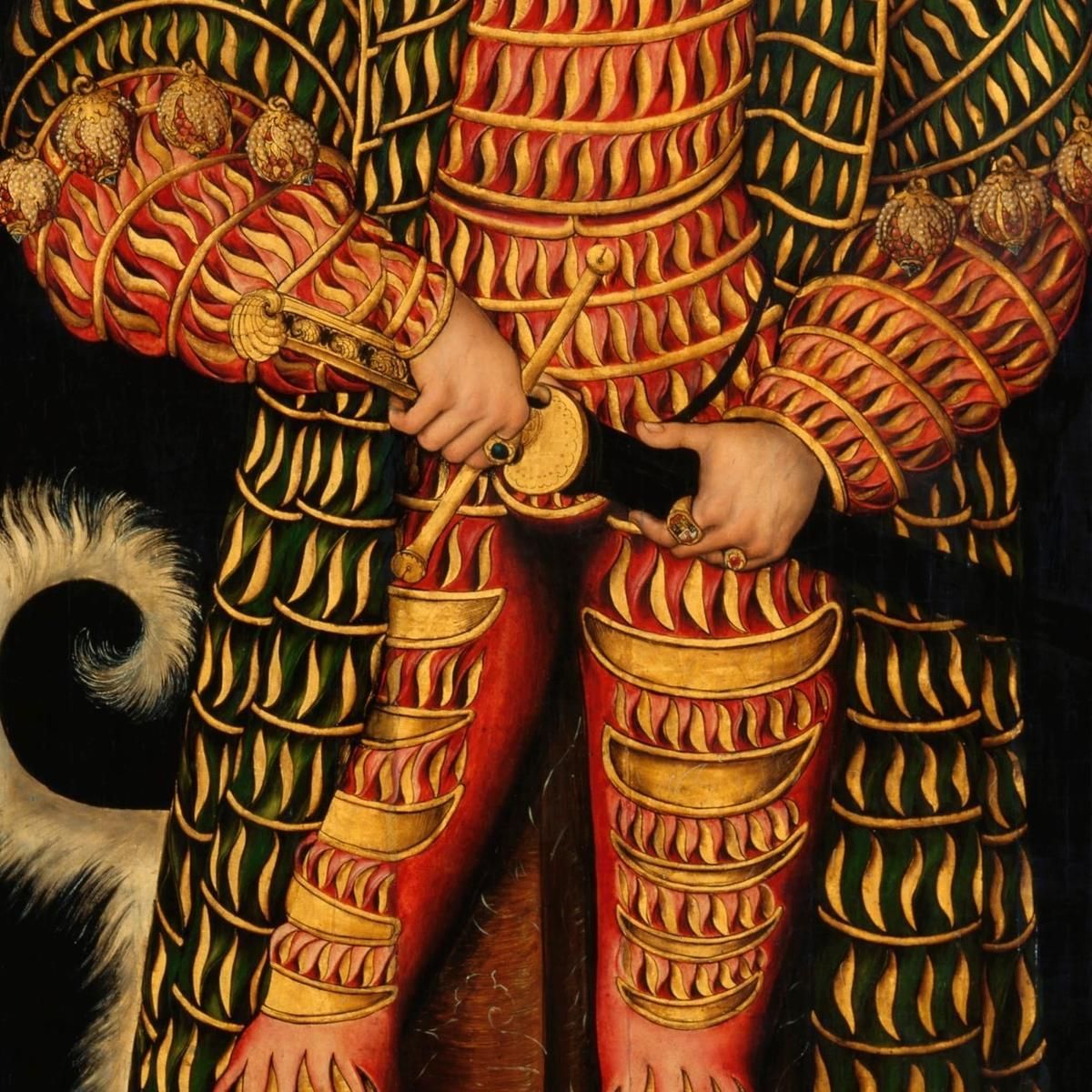 Duke Henry The Pious Lucas Cranach the Elder lce17 canvas print