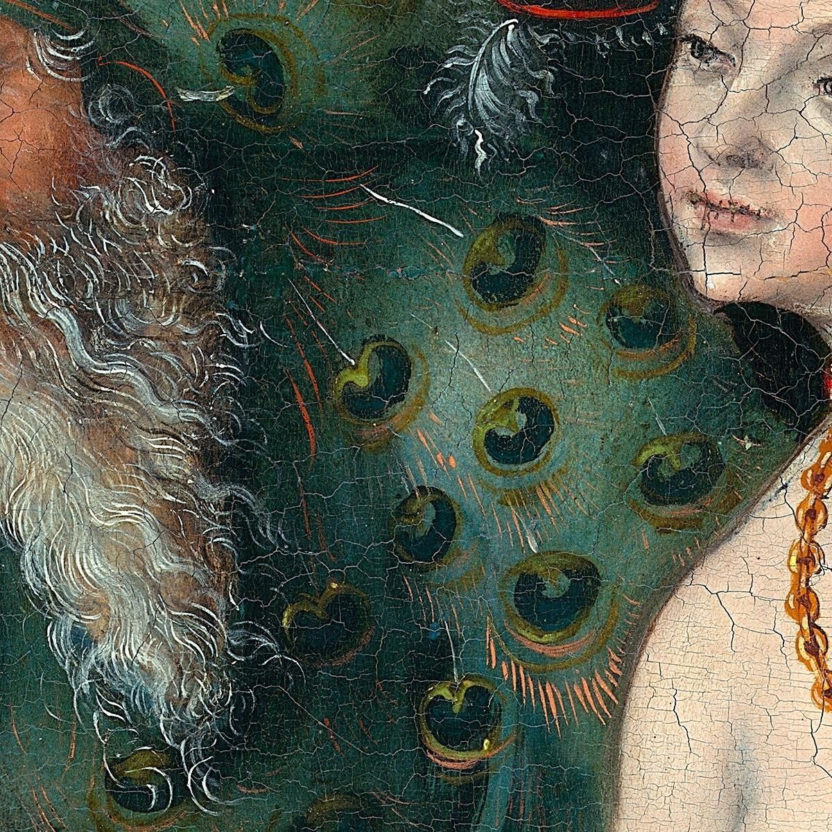 The Judgment Of Paris Lucas Cranach the Elder lce21 canvas print