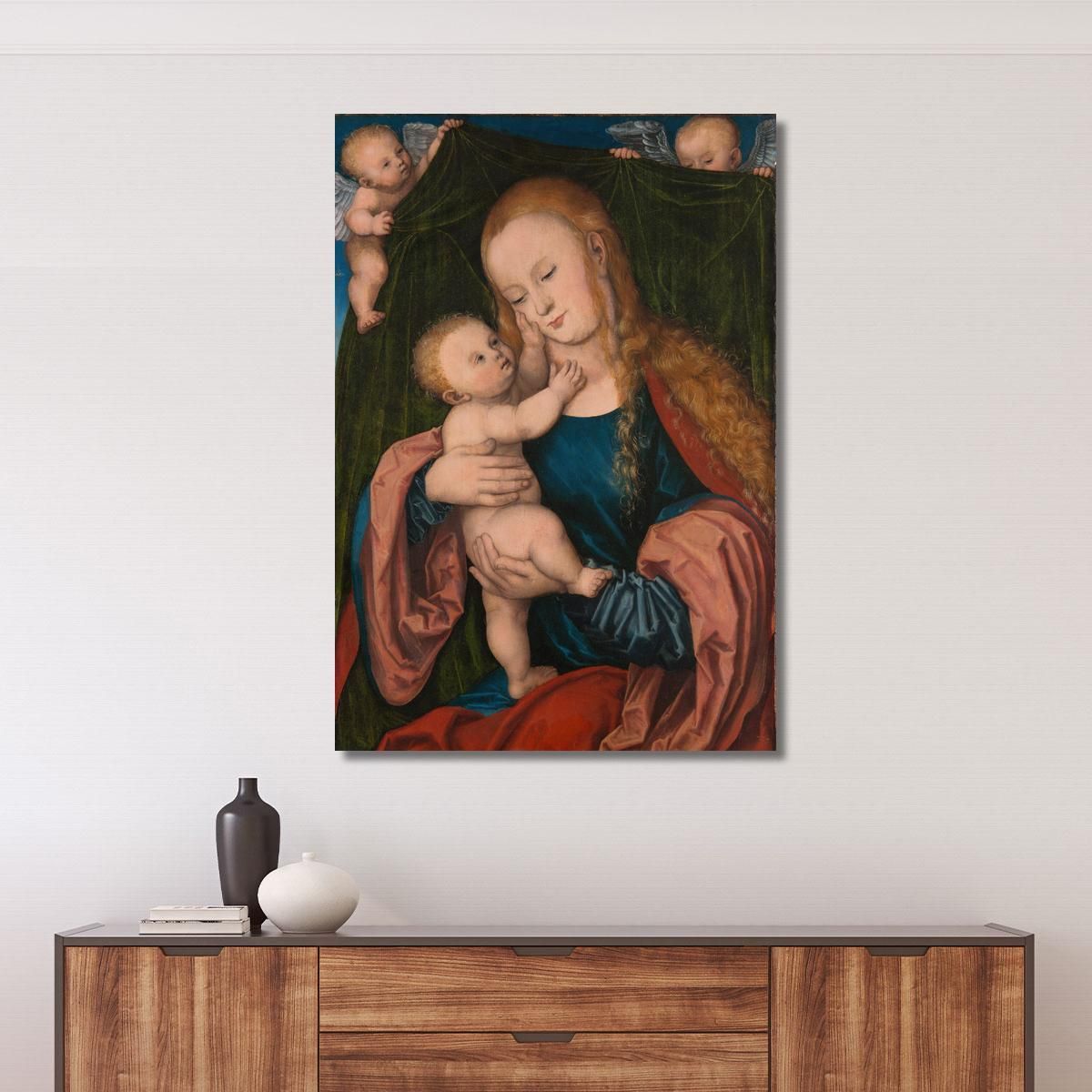 Madonna And Child 3 Lucas Cranach the Elder lce32 canvas print 