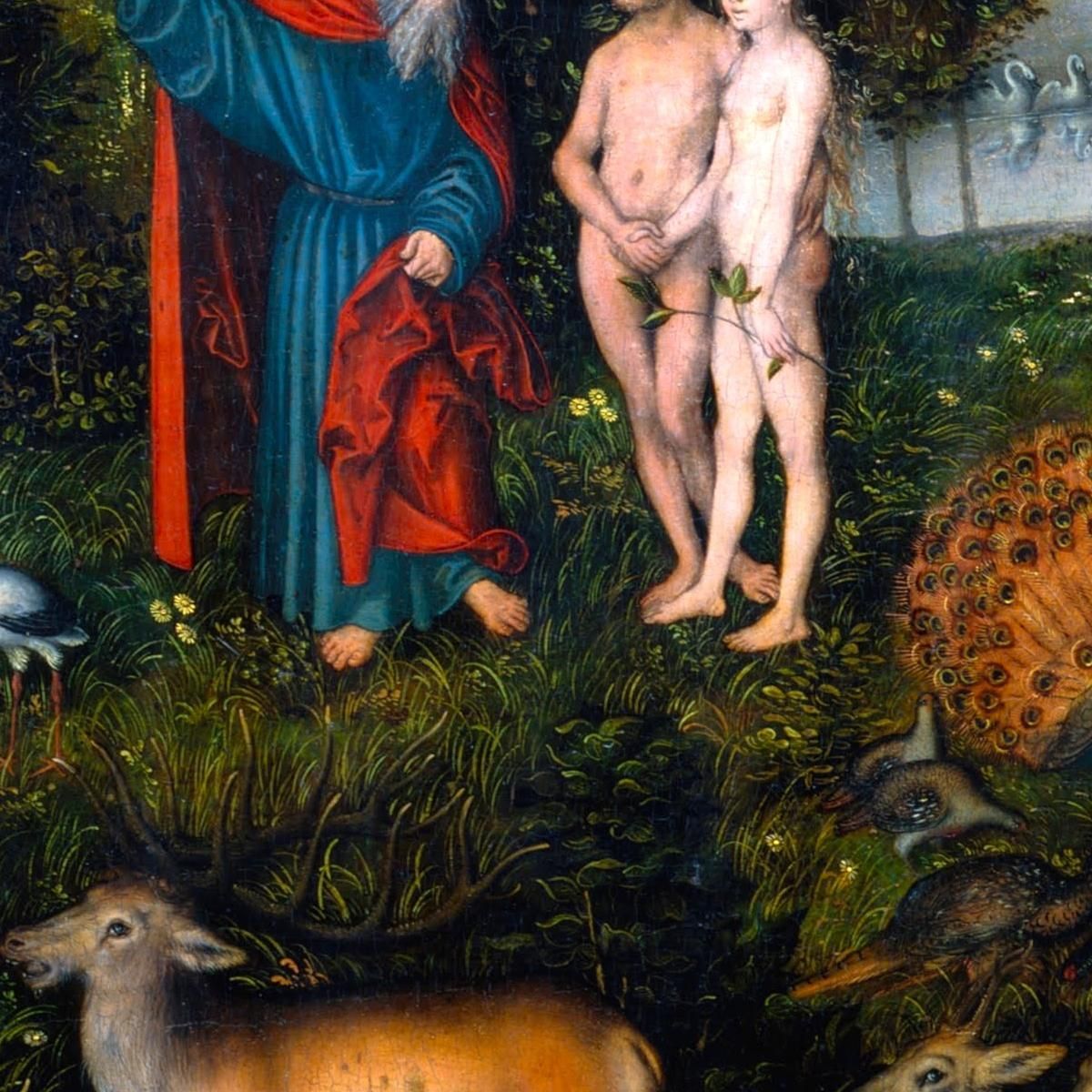 The Garden Of Eden Lucas Cranach the Elder lce68 canvas print