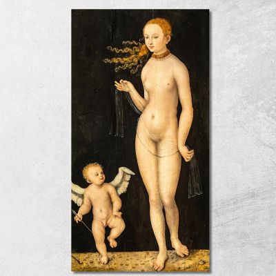 Venus And Cupid Lucas Cranach the Elder lce89 canvas print 