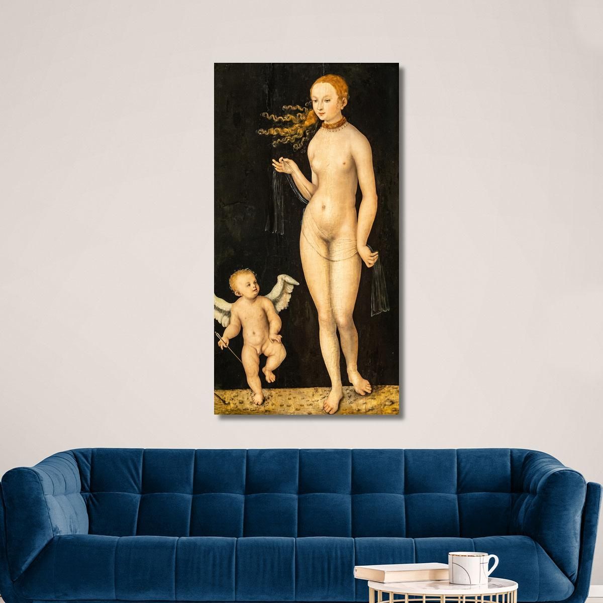 Venus And Cupid Lucas Cranach the Elder lce89 canvas print 