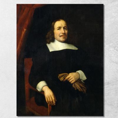 Dutch Gentleman Nicolaes Maes nma7 canvas print 