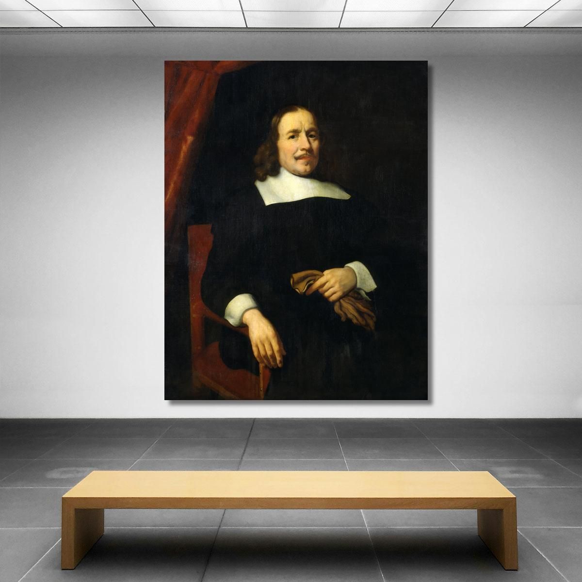 Dutch Gentleman Nicolaes Maes nma7 canvas print 