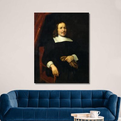 Dutch Gentleman Nicolaes Maes nma7 canvas print 