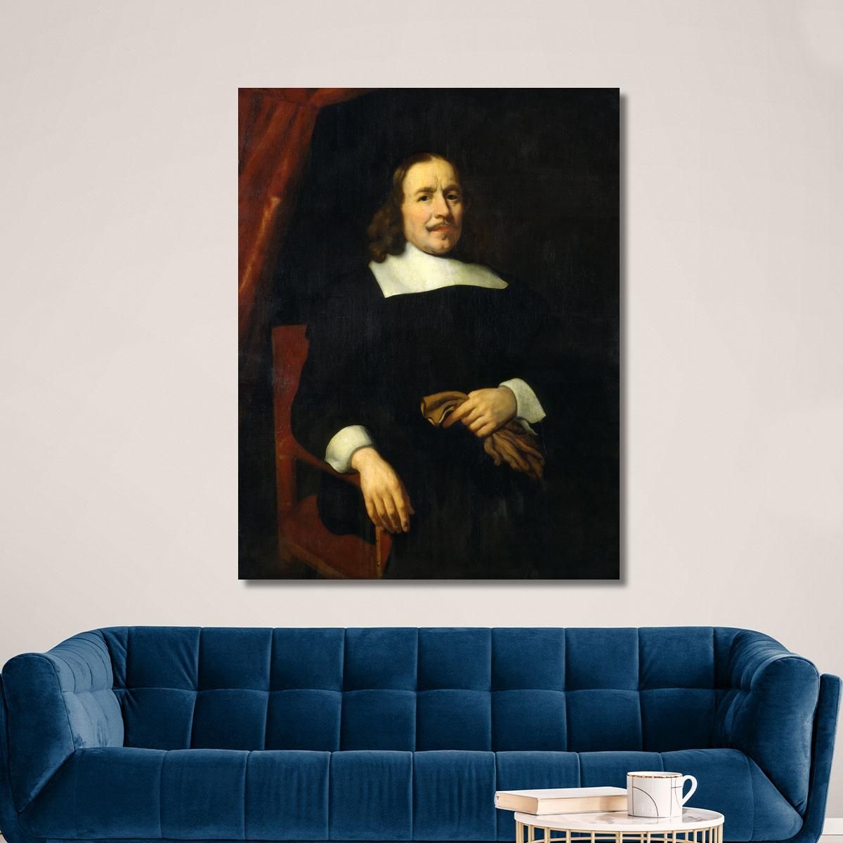 Dutch Gentleman Nicolaes Maes nma7 canvas print 