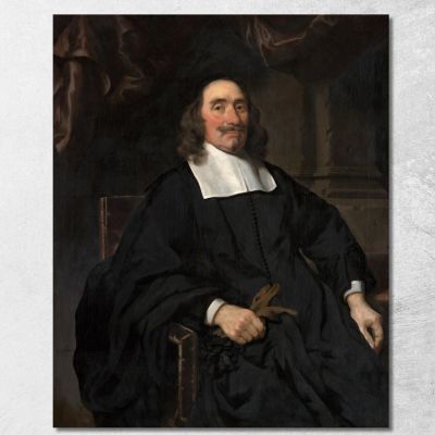 Portrait Of A Gentleman 3 Nicolaes Maes nma12 canvas print 