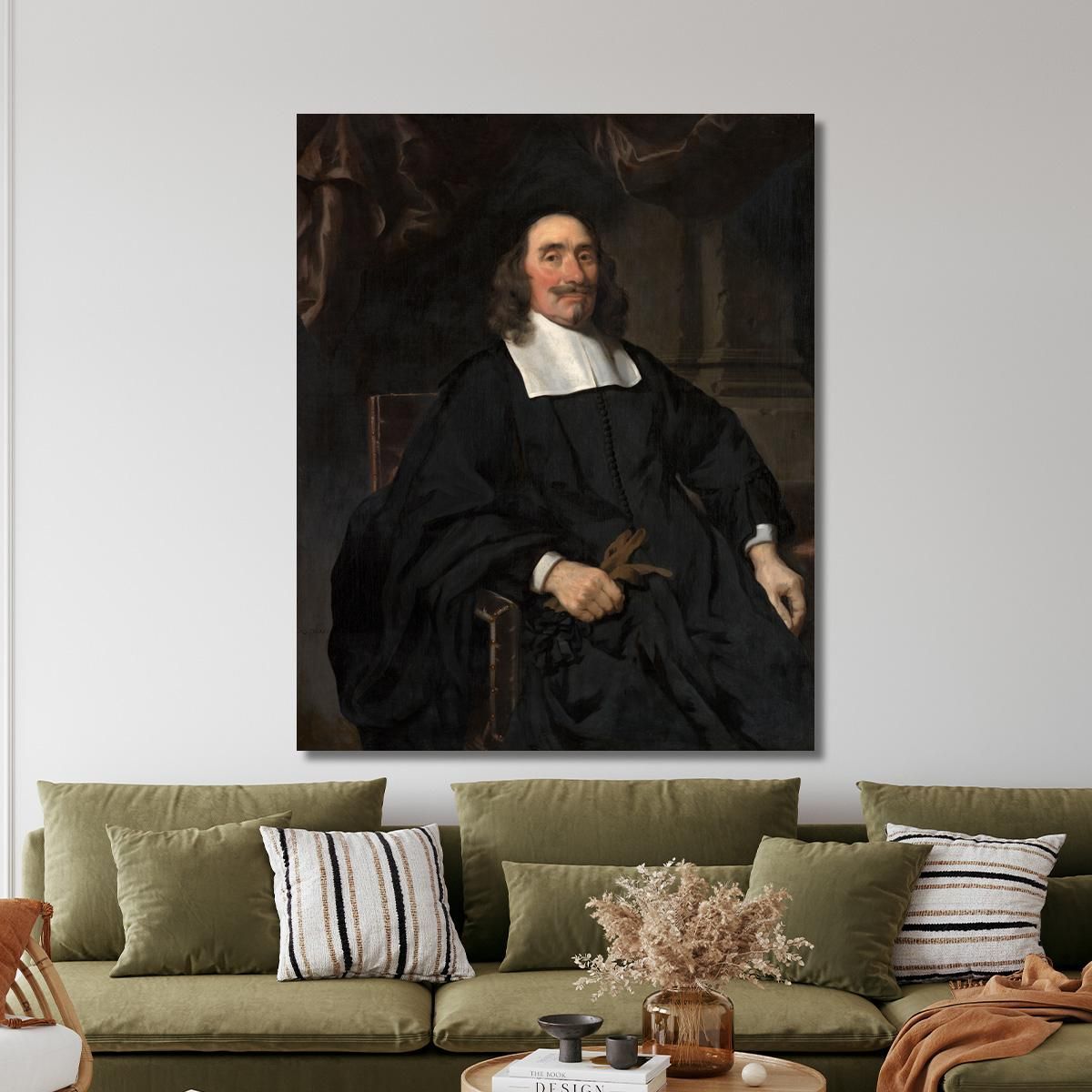 Portrait Of A Gentleman 3 Nicolaes Maes nma12 canvas print 