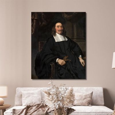 Portrait Of A Gentleman 3 Nicolaes Maes nma12 canvas print 
