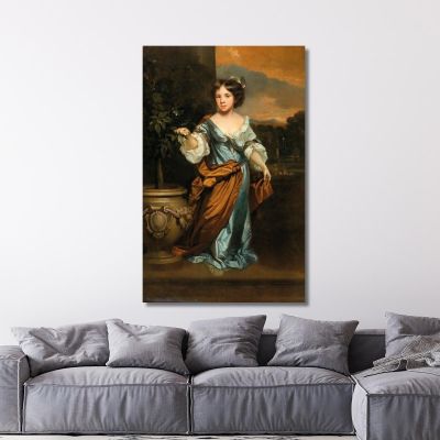 Portrait Of A Girl 2 Nicolaes Maes nma13 canvas print 