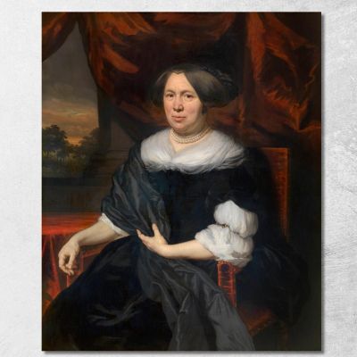 Portrait Of A Woman 2 Nicolaes Maes nma23 canvas print 