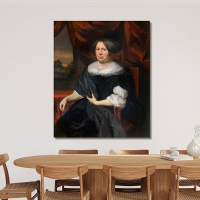 Portrait Of A Woman 2 Nicolaes Maes nma23 canvas print 