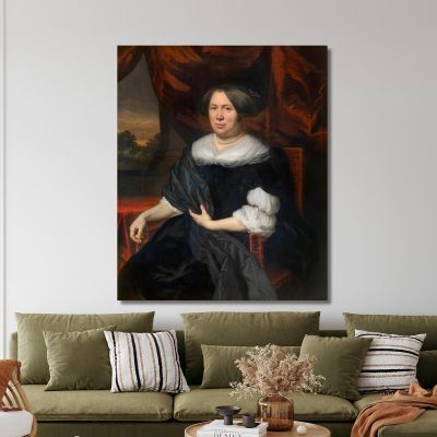 Portrait Of A Woman 2 Nicolaes Maes nma23 canvas print 