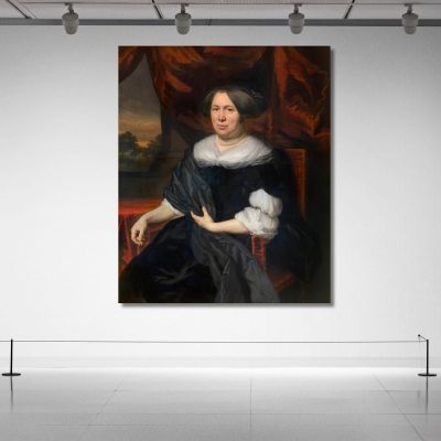 Portrait Of A Woman 2 Nicolaes Maes nma23 canvas print 